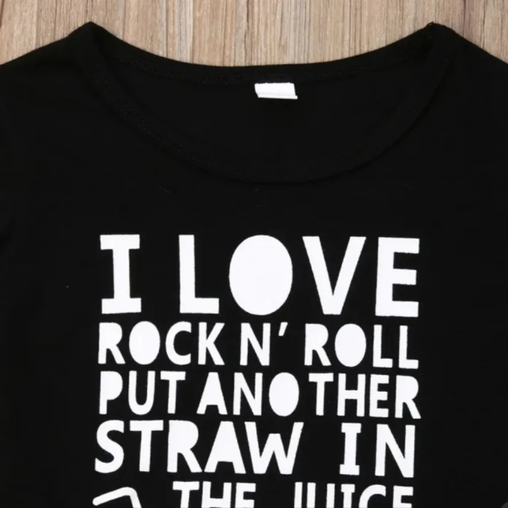 Toddler Boy Rock And Roll Graphic Tee & Rocker Guitar Shorts Set Kids Summer Set